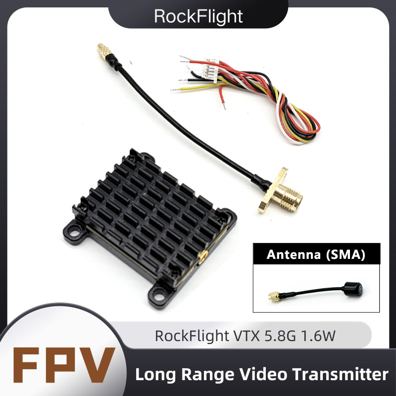 Drone Rc Controller - Émetteur longue portée RockFlight TX663 VTX