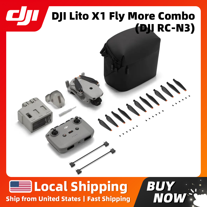 Drone Ae Rc - DJI Lito X1 Fly More Combo