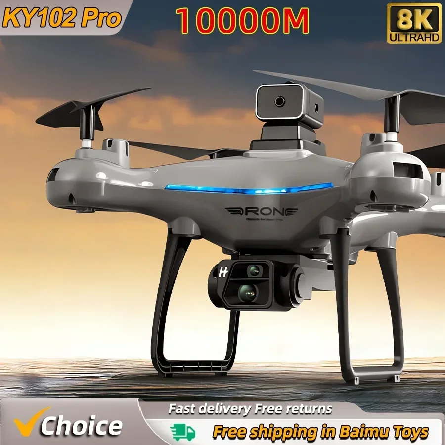 Drone Ky102 Rc - KY102 RC Drone 8K professionnel double