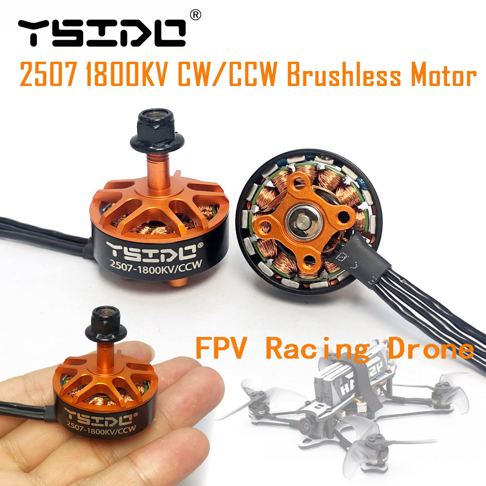 Drone Reaper Rc - YSIDO 2507 1800KV 3-6S moteur sans