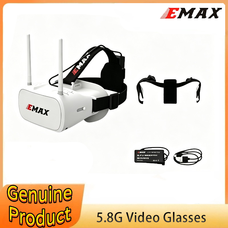 Fpv Goggles Headset - Lunettes FPV Emax 5.8G 48CH Tinyhawk