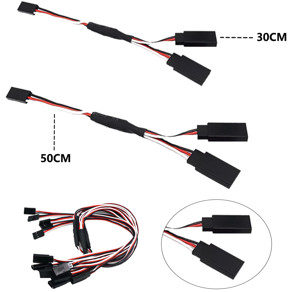 Drone Rc Jet - Câble d'extension RC Servo Y, 300mm,