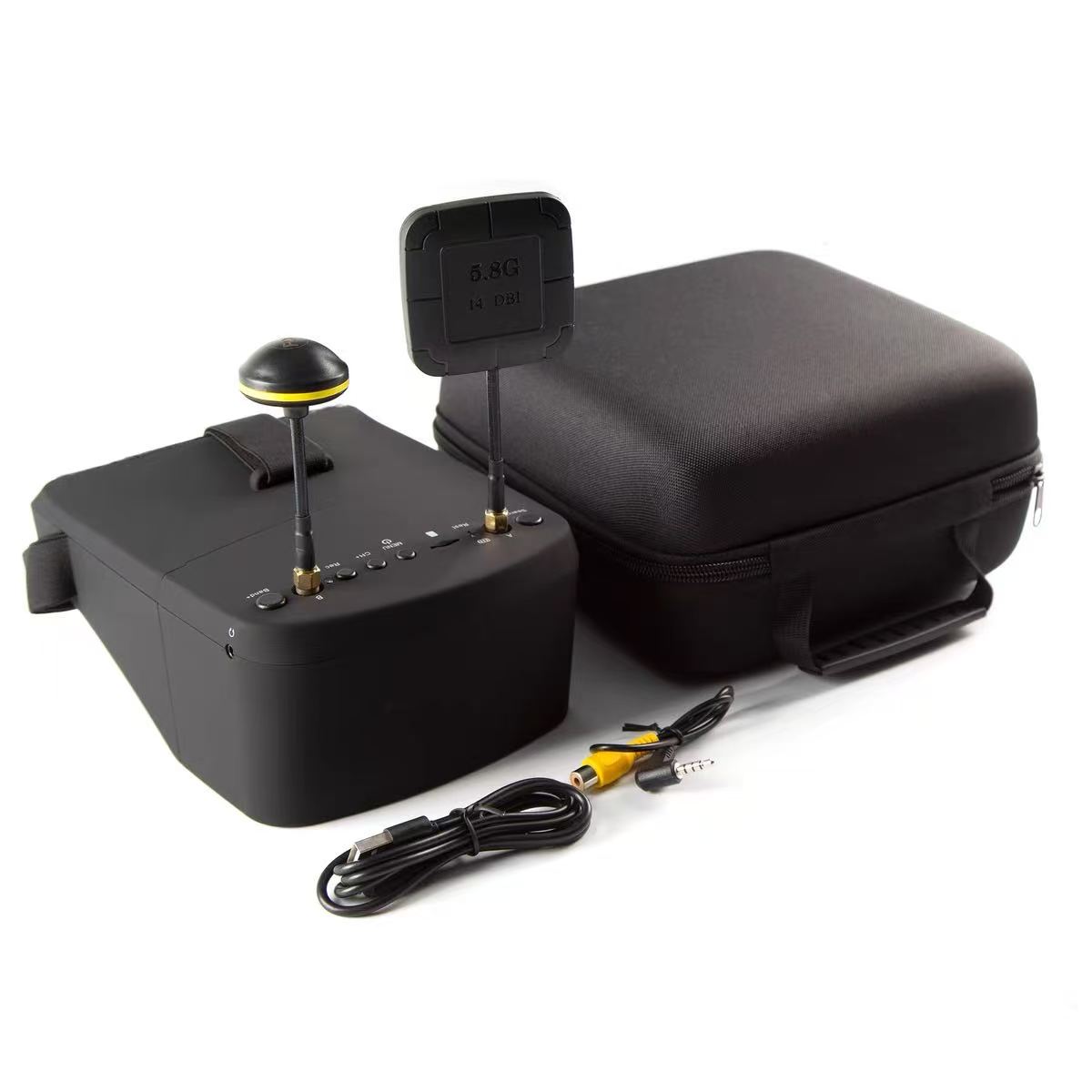 Fpv Goggles Headset - Lunettes FPV EV800D avec écran détachable