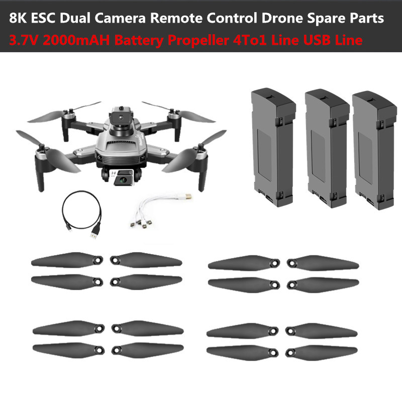 Drone Smart Rc - Batterie de drone S99 MAX 8K