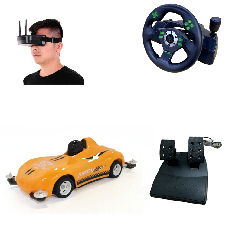 Fpv Goggles Headset - Jeux de course de simulateurs VR,