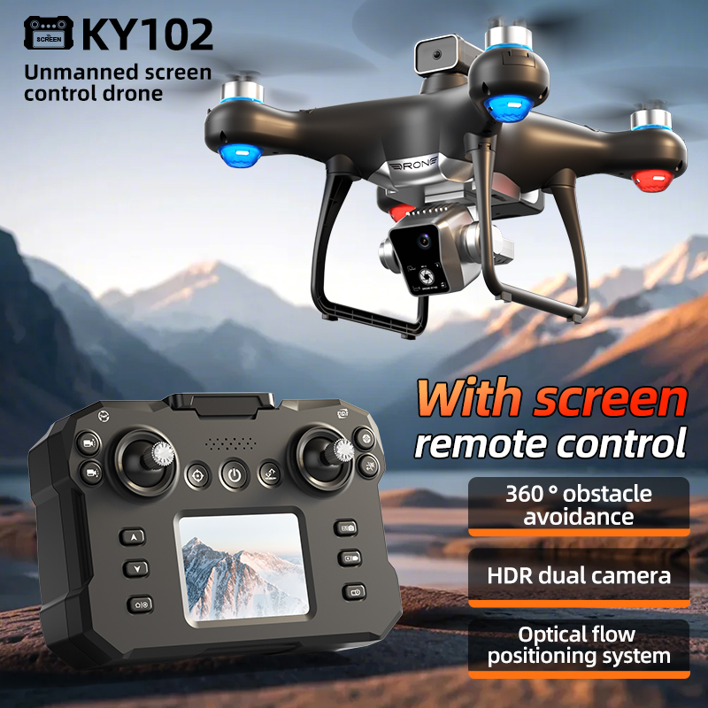 Drone Ky102 Rc - KY102 MAX Drone HD double caméra