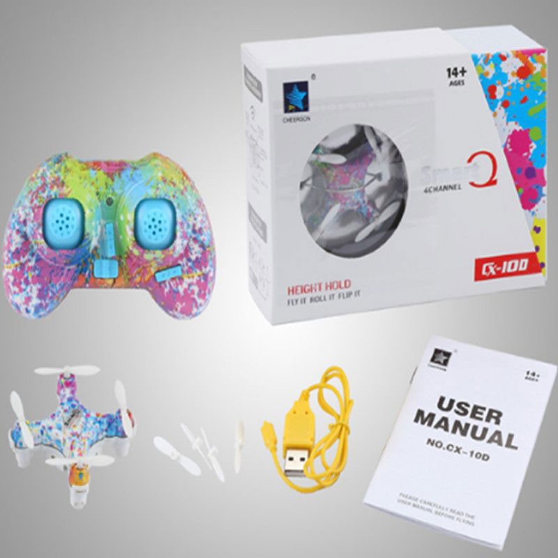 Drone Rc Enfant - RC Quadcopter Cx10 Mini Télécommande Drone,