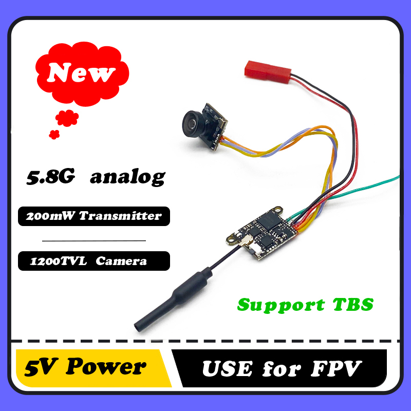 Drone Rc Controller - SLONWAKE 5.8G 1200TVL FPV caméra VTX
