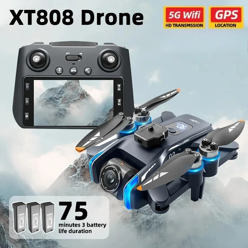 Drone Ae Rc - Drone XT808 Pro MAX original, 4K