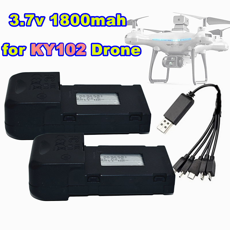 Drone Ky102 Rc - Batterie de Drone pour KY102, 3.7V,