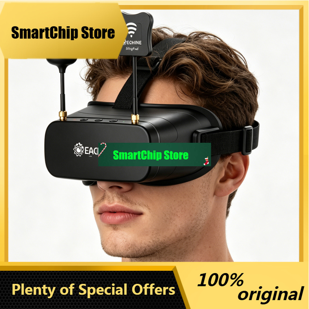 Fpv Goggles Headset - Lunettes FPV SmCpEachine EV800DM Varifocal 5.8G