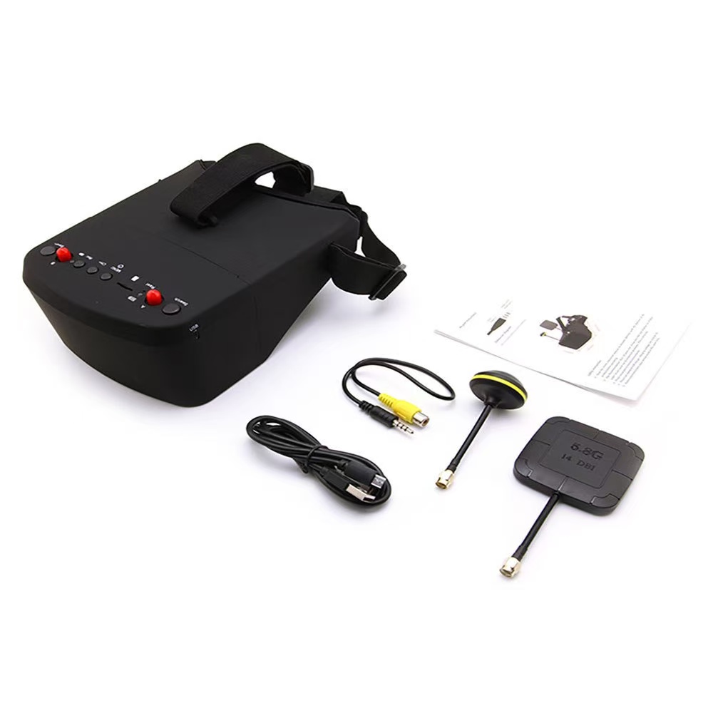 Fpv Goggles Headset - Eachine 800D 5.8G 40CH 5 pouces