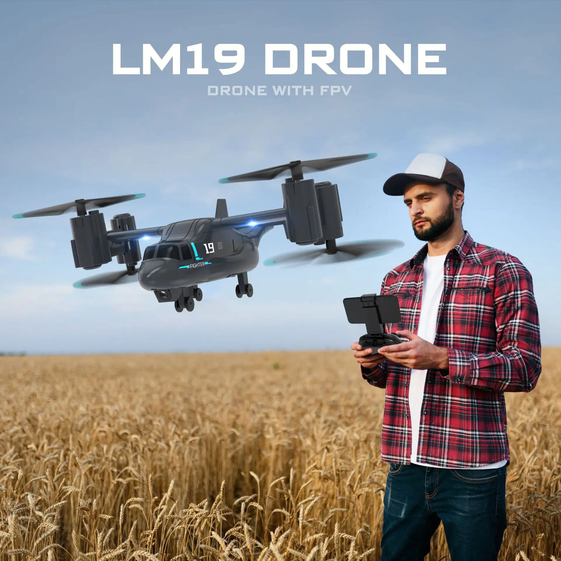 LM19 télécommande hélicoptère  - Drone Rc Jet avis et prix