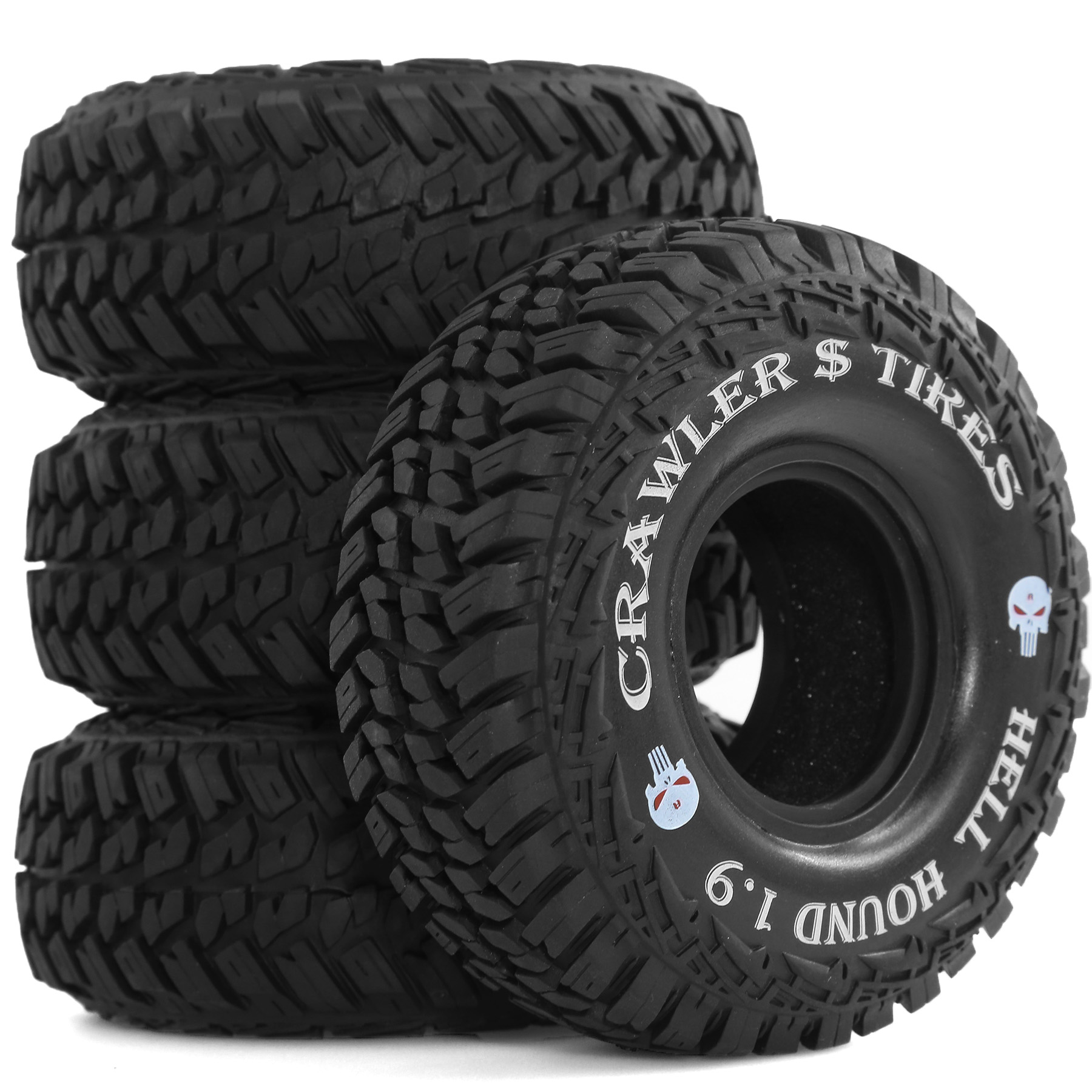 Pneus RC 1.9 1/10 en caoutchou - Rc Rock Crawler avis et prix