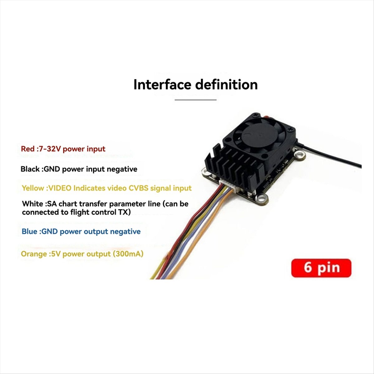 5.8G 2W VTX 2000mW FPV Module  - Drone Rc Drone avis et prix