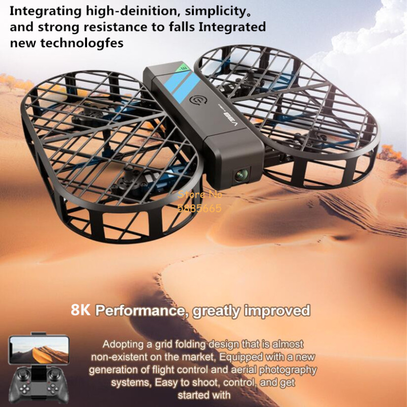 Caméra HD 8K 360 °   Protectio - Drone App Rc Fpv avis et prix