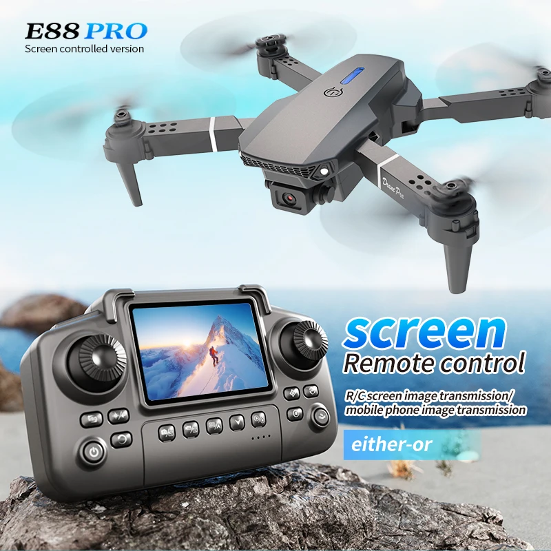 Drone professionnel E88 PRO av - Drone App Rc Fpv avis et prix