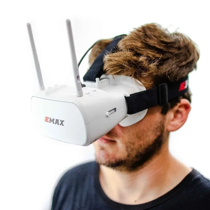 Lunettes FPV Emax 5.8G 48CH Ti - Fpv Goggles Headset avis et prix