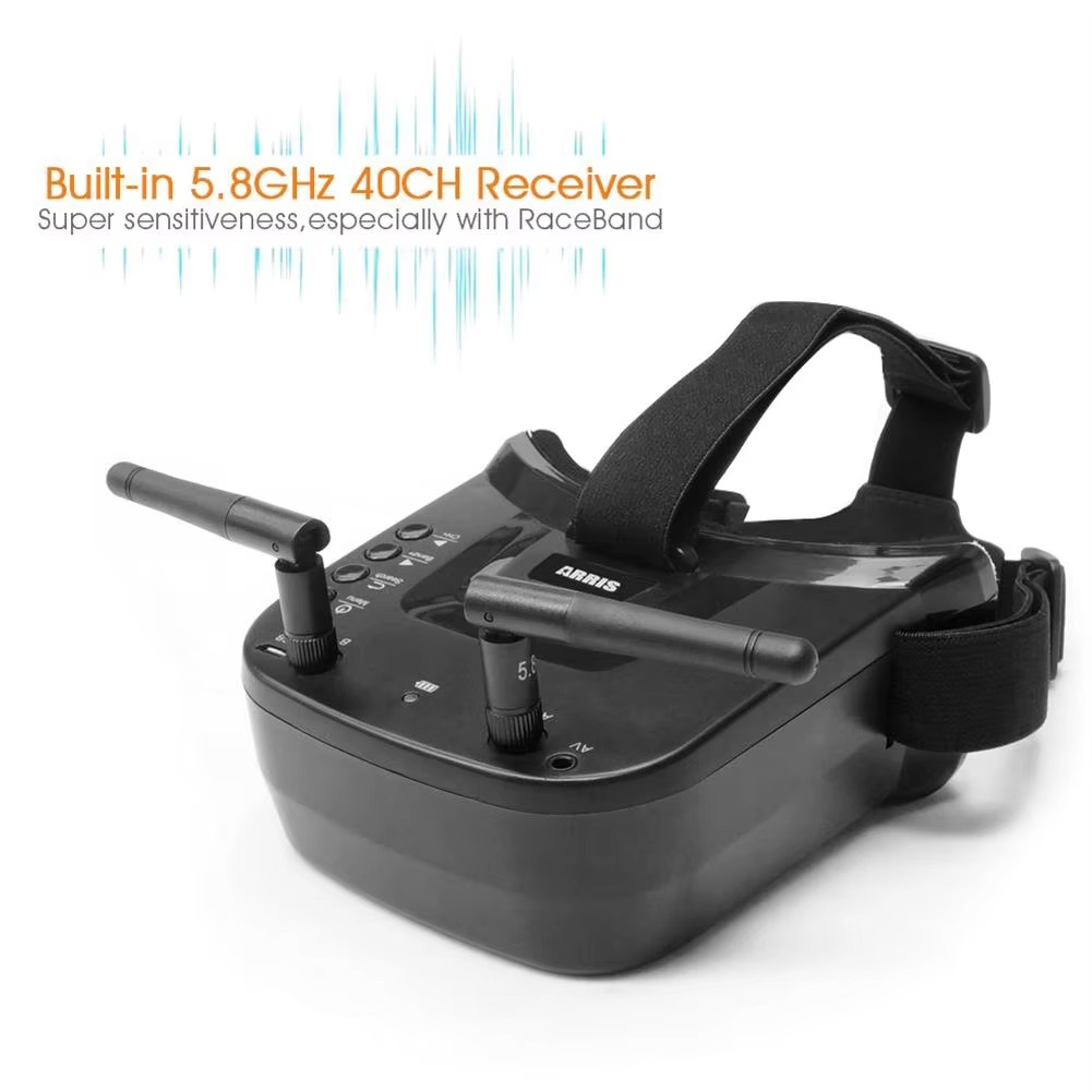 Lunettes FPV DroMa5.8G 40CH, c - Fpv Goggles Headset avis et prix