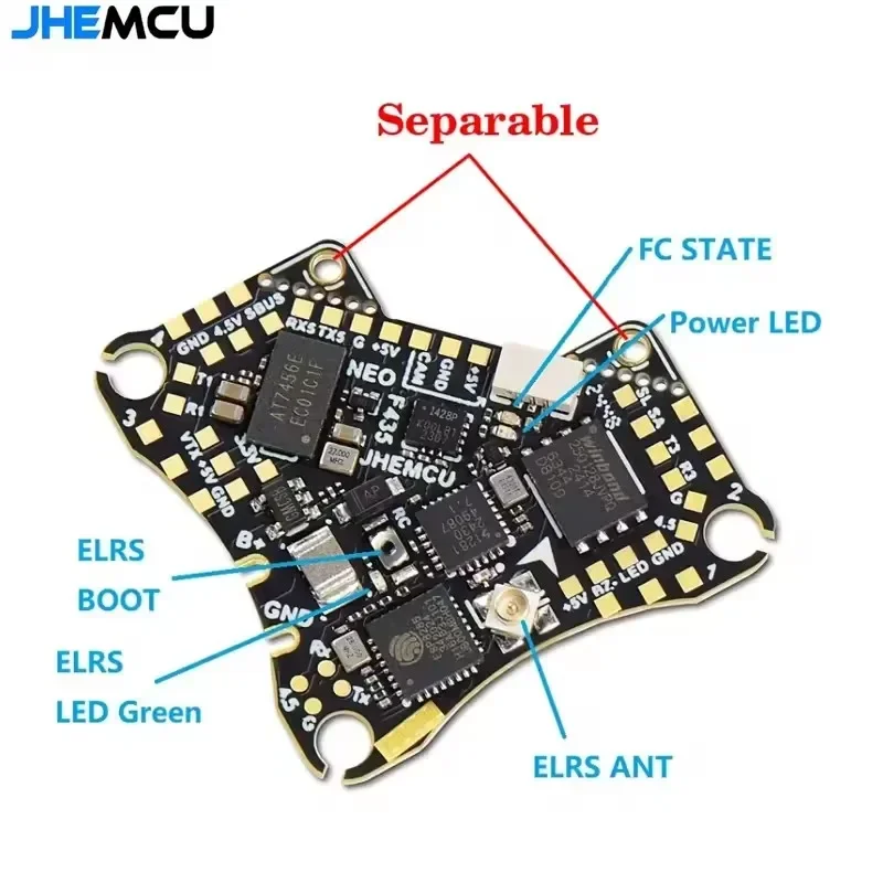 Contrôleur de vol JHEMCU F435  - Drone Neo Rc avis et prix
