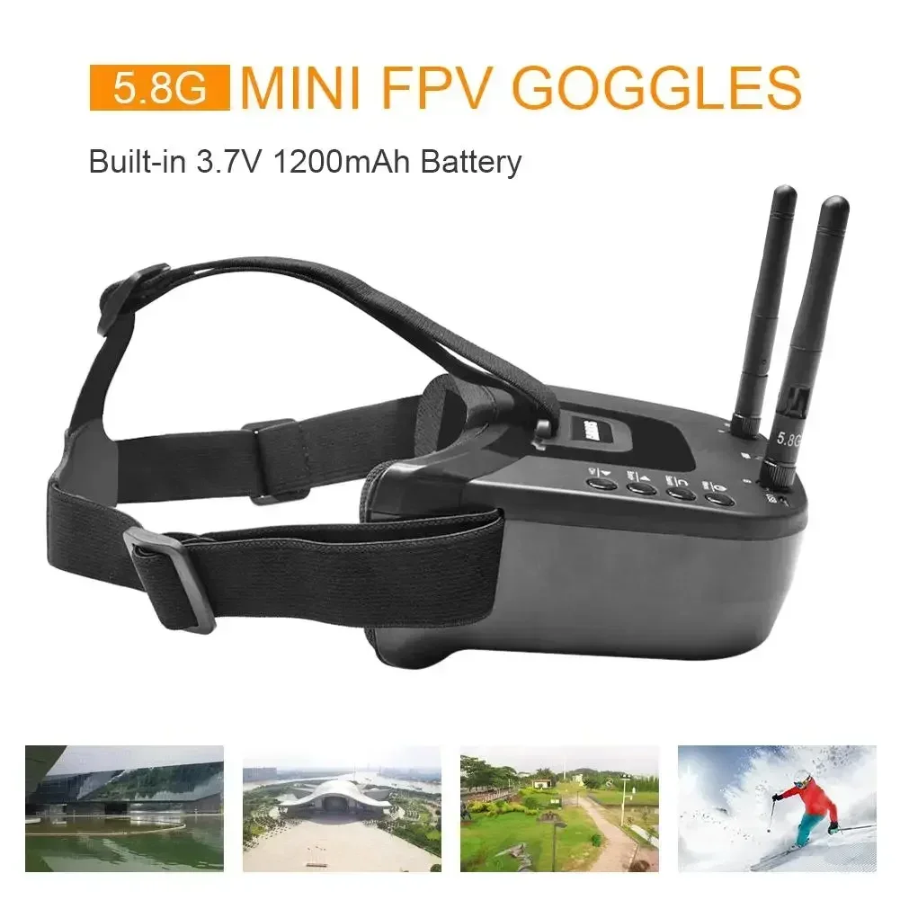 Lunettes FPV RoRuSVR009 5.8G 4 - Fpv Goggles Headset avis et prix