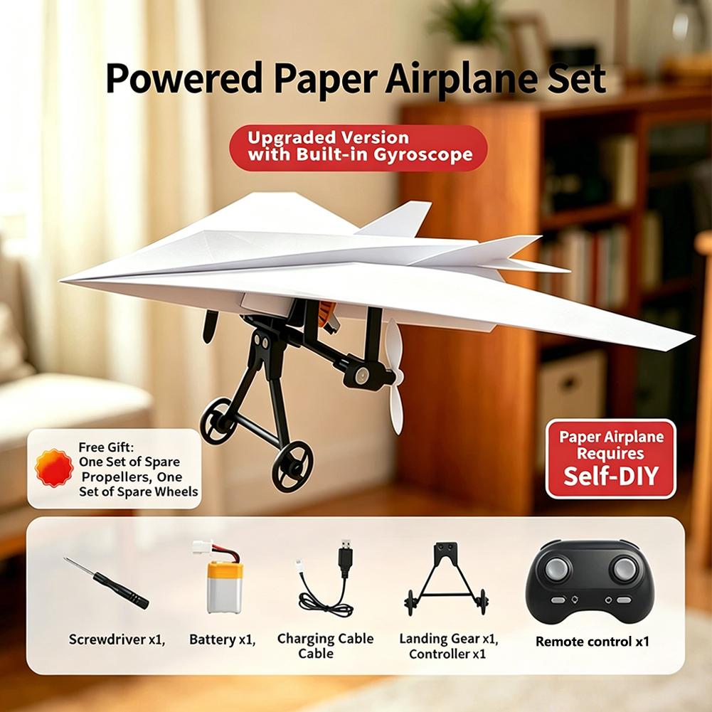 Avion en papier télécommandé,  - Drone Rc Jet avis et prix