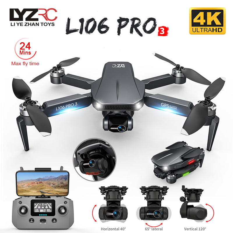 Drone L106 Pro 3 5G WIFI FPV P - Drone App Rc Fpv avis et prix