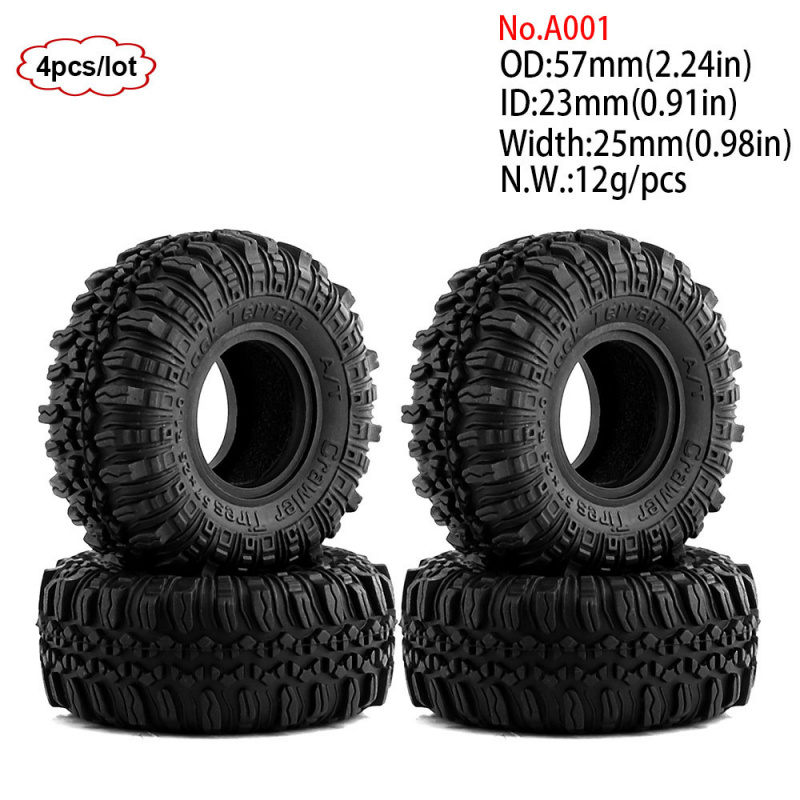 4 pièces de pneus et jantes de - Rc Rock Crawler avis et prix