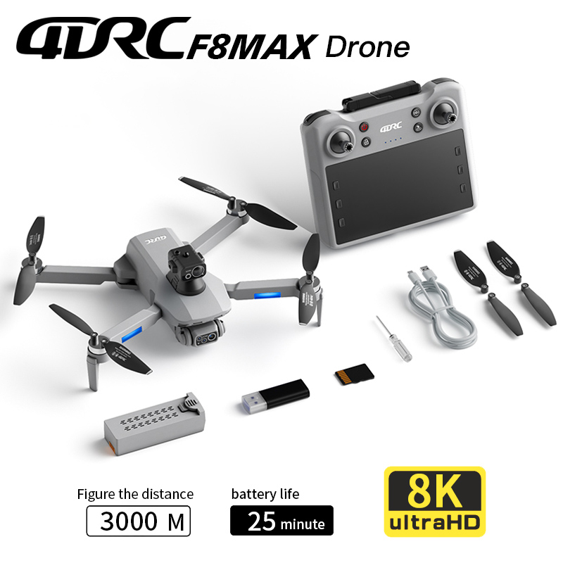 Drone GPS F8 MAX, caméra profe - Drone Rc Team City avis et prix