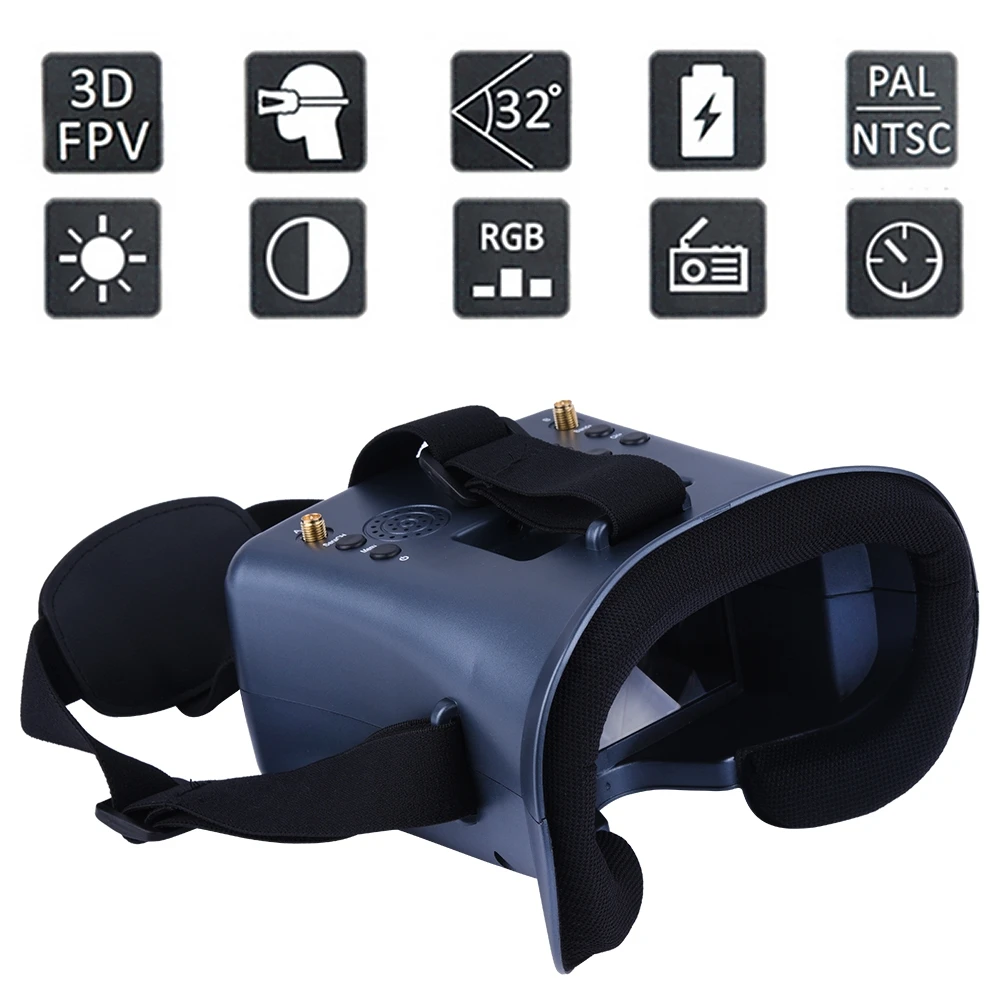 5.8G 40CH 4.3 pouces 800*480 c - Fpv Goggles Headset avis et prix