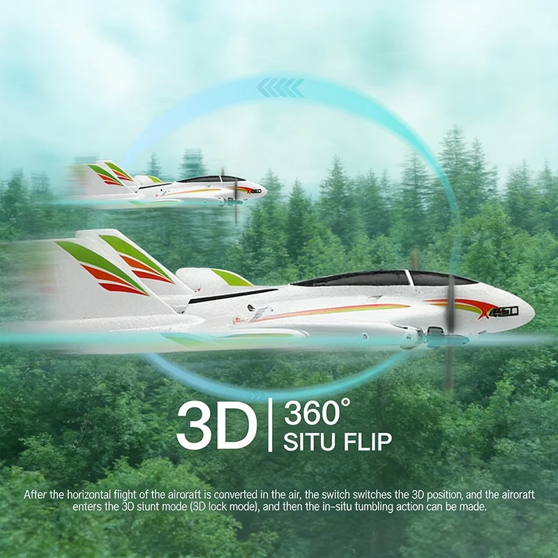 Avion RC Wltoys 6CH X450 avec  - Drone Rc Jet avis et prix