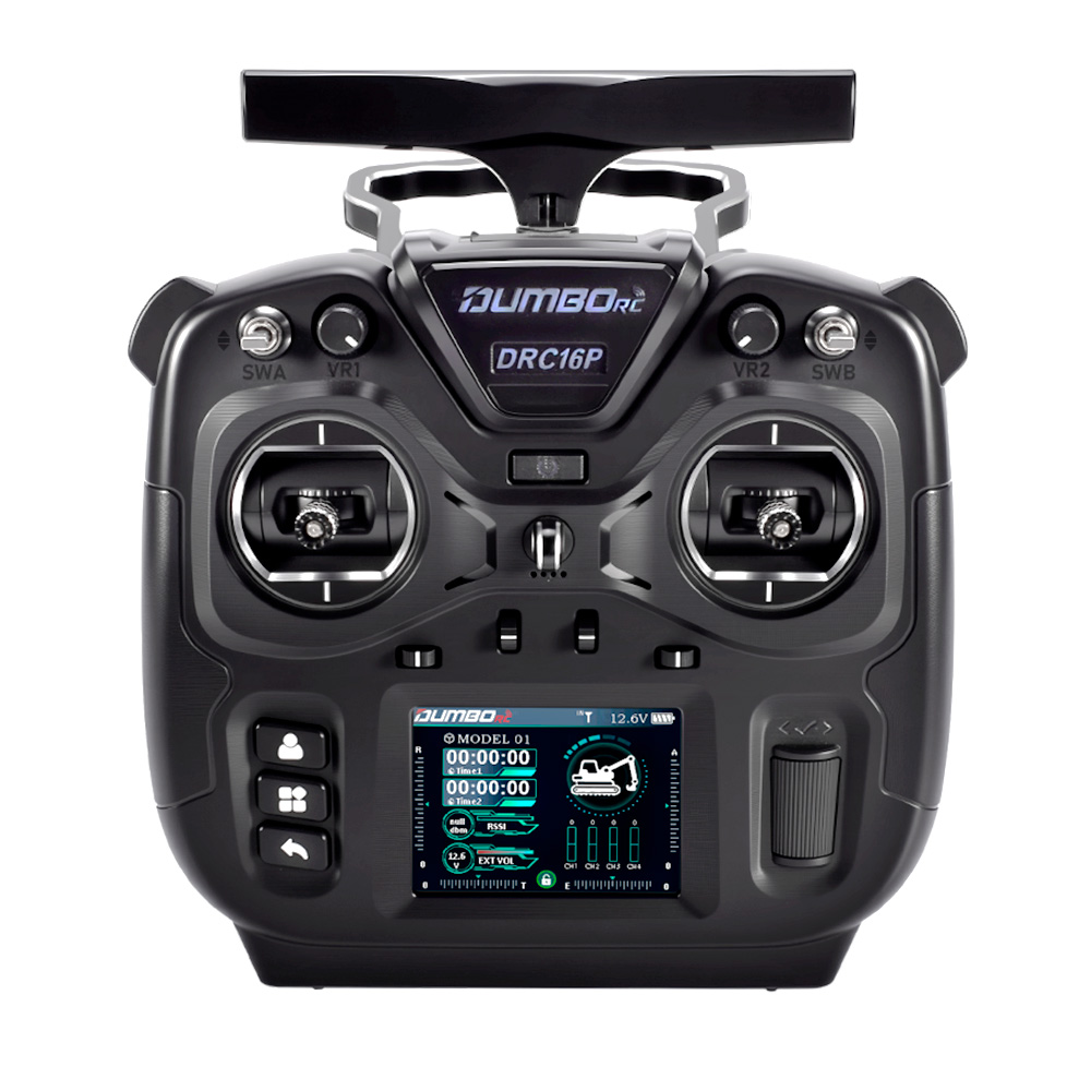 Émetteur RC DUMBORC DRC16P 16C - Drone Rc Jet avis et prix