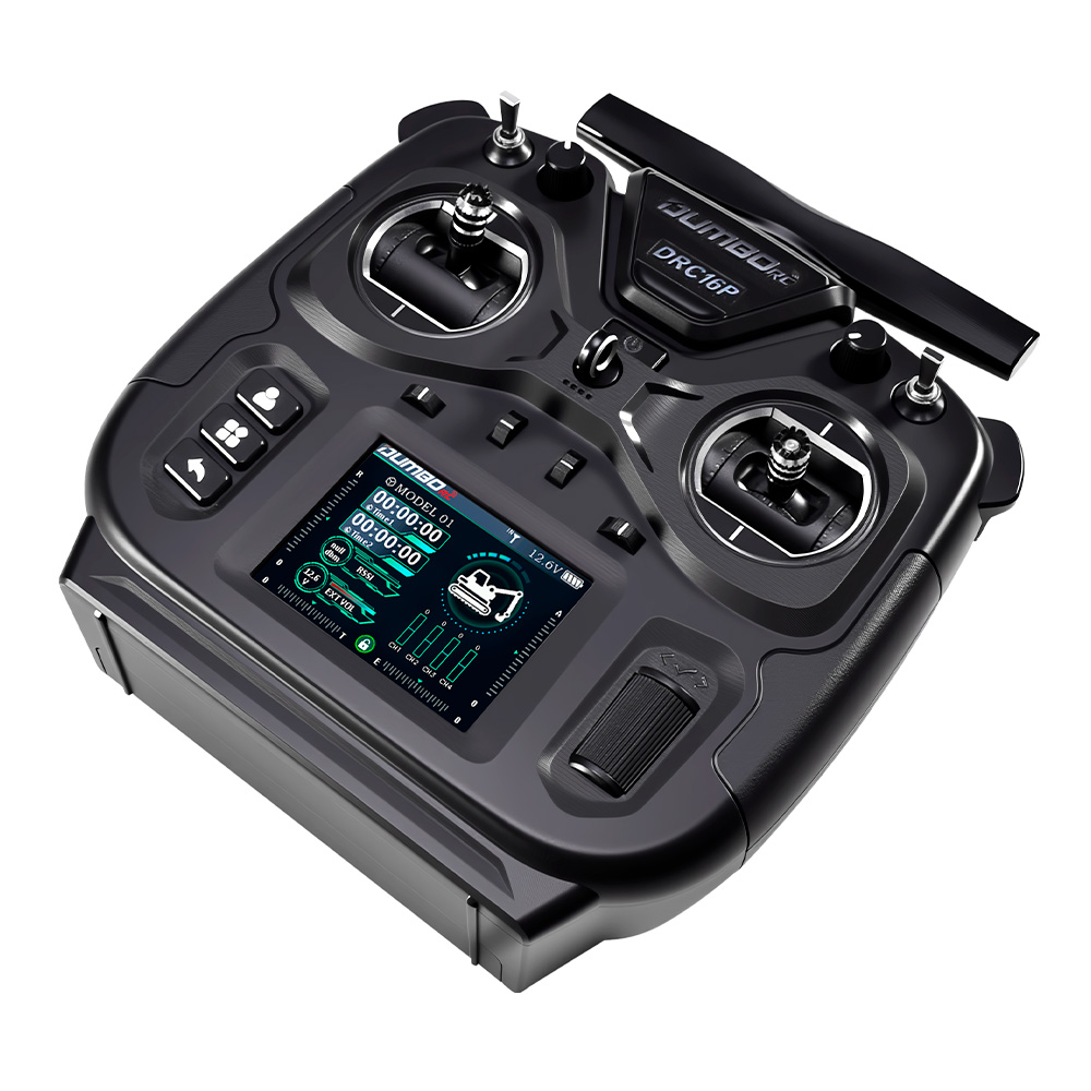 Émetteur RC DUMBORC DRC16P 16C - Drone Rc Jet avis et prix