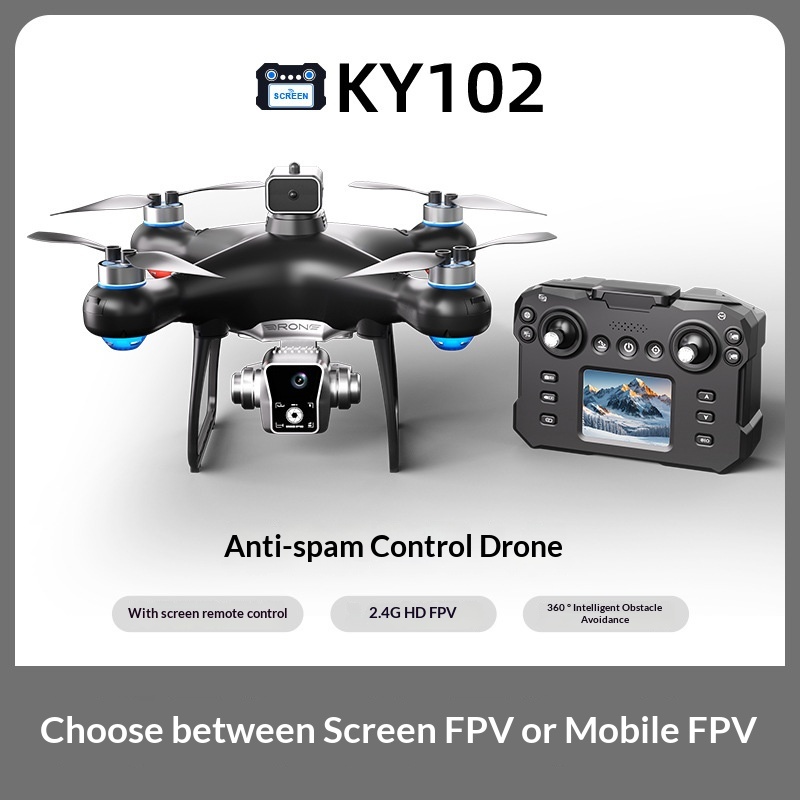 Drone Ky102 4K HD avec double  - Drone Ky102 Rc avis et prix