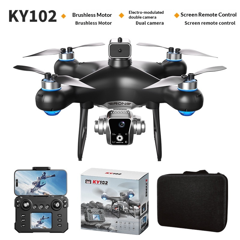 Drone Ky102 4K HD avec double  - Drone Ky102 Rc avis et prix