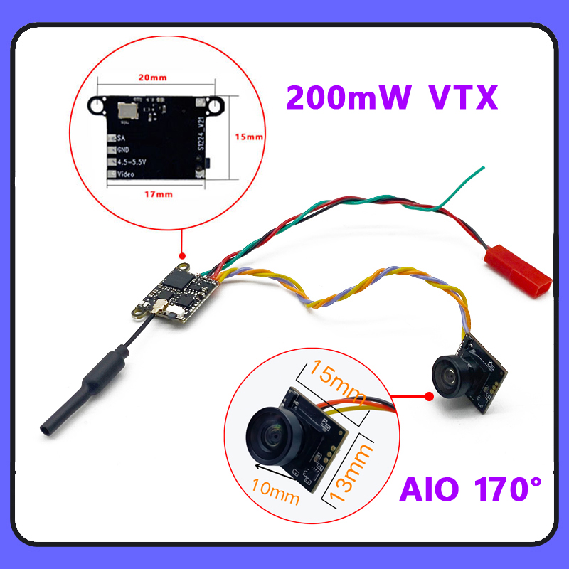 SLONWAKE 5.8G 1200TVL FPV camé - Drone Rc Controller avis et prix