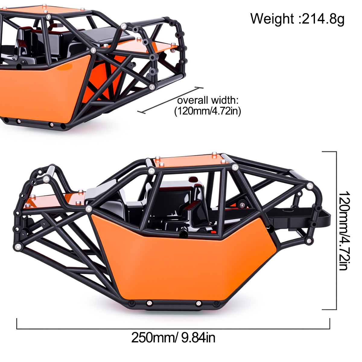 Carrosserie en nylon pour bugg - Rc Rock Crawler avis et prix