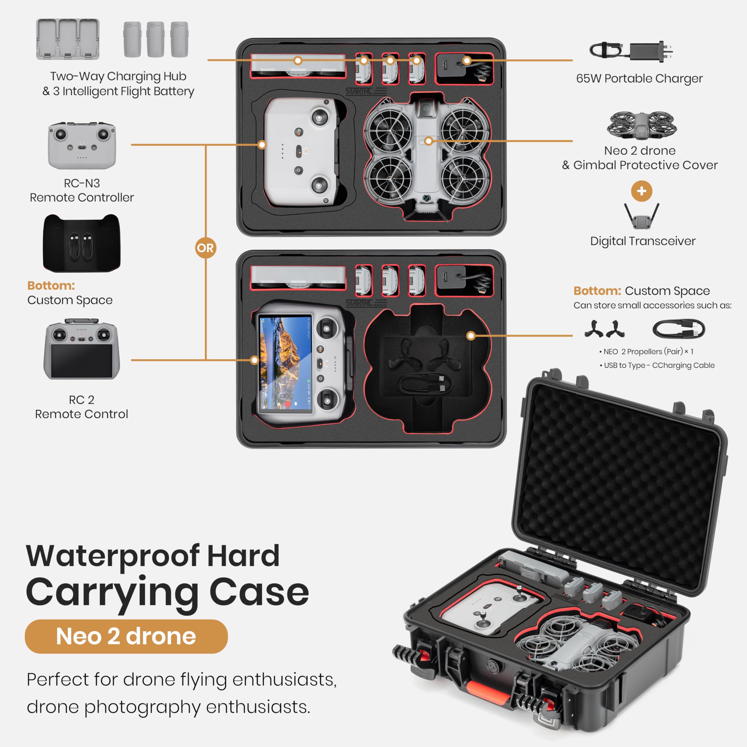 STARTRC Étui de transport rigi - Drone Neo Rc avis et prix