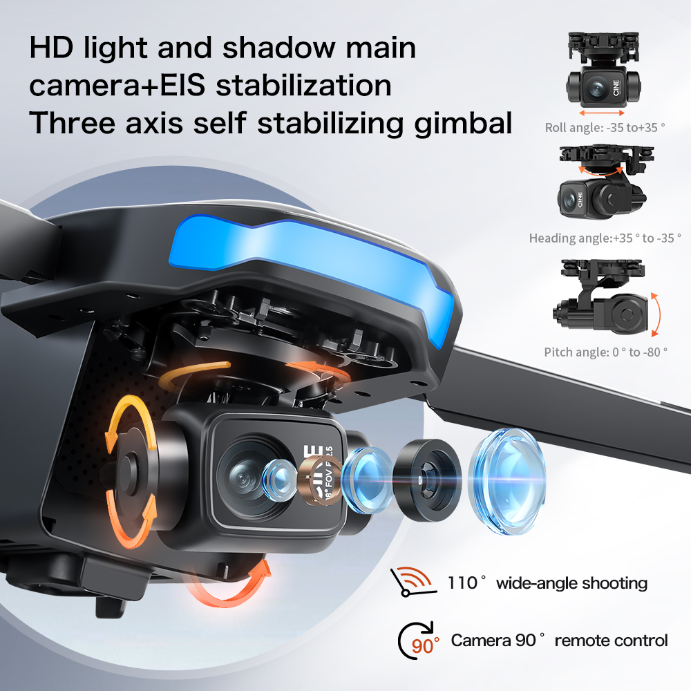 Nouveau drone S-X1 MAX GPS 8K  - Drone Rc Team City avis et prix