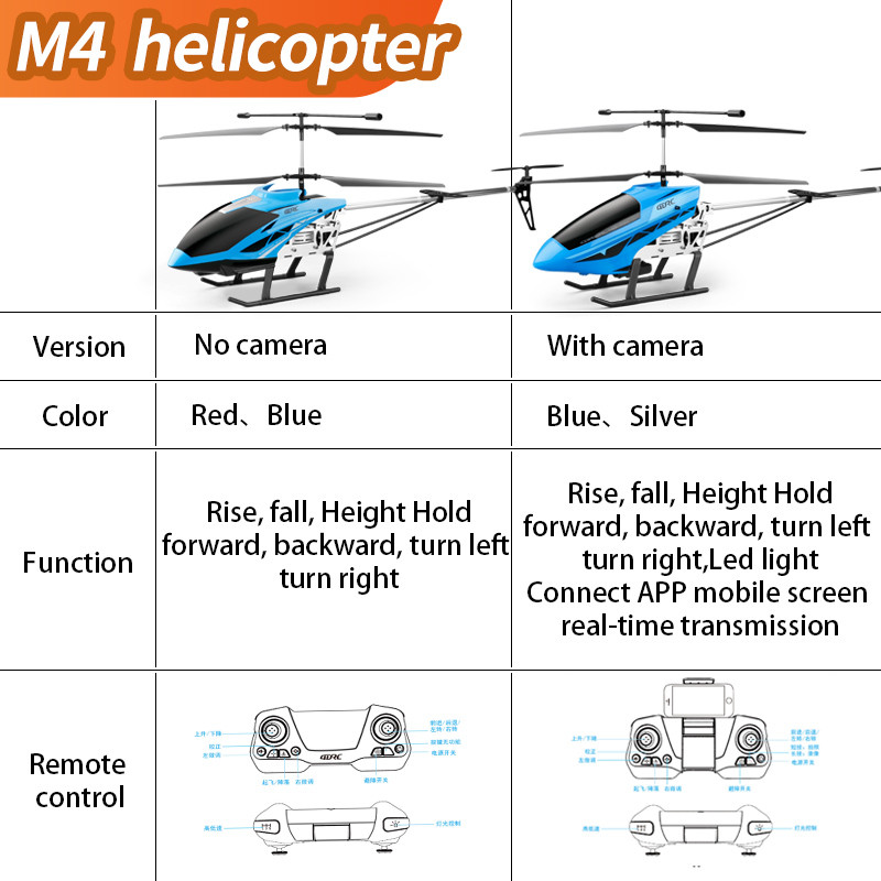 M4 grand hélicoptère Rc téléco - Drone Rc Jet avis et prix